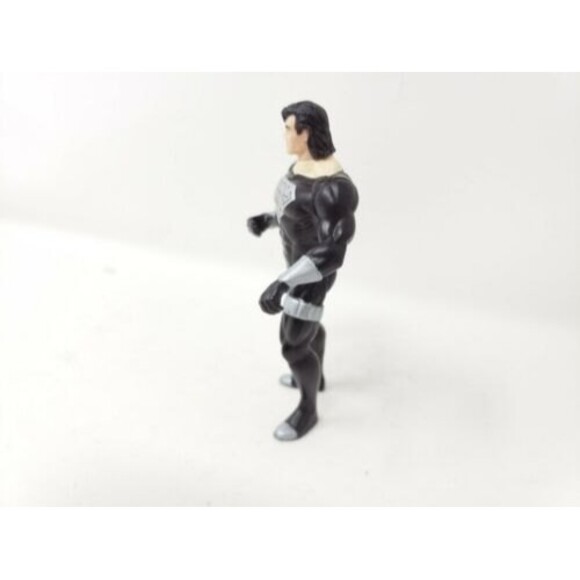 Vintage 1995 DC Comics Kryptonian Superman Black Suit Laser Action Figure - Picture 7 of 8